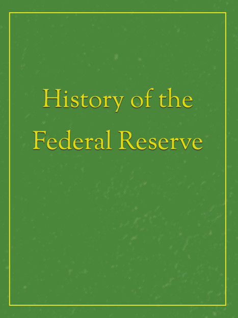 History of the Federal Reserve: Decoy Cover - Bitcoin Self Custody Wallet Access Log book cover
